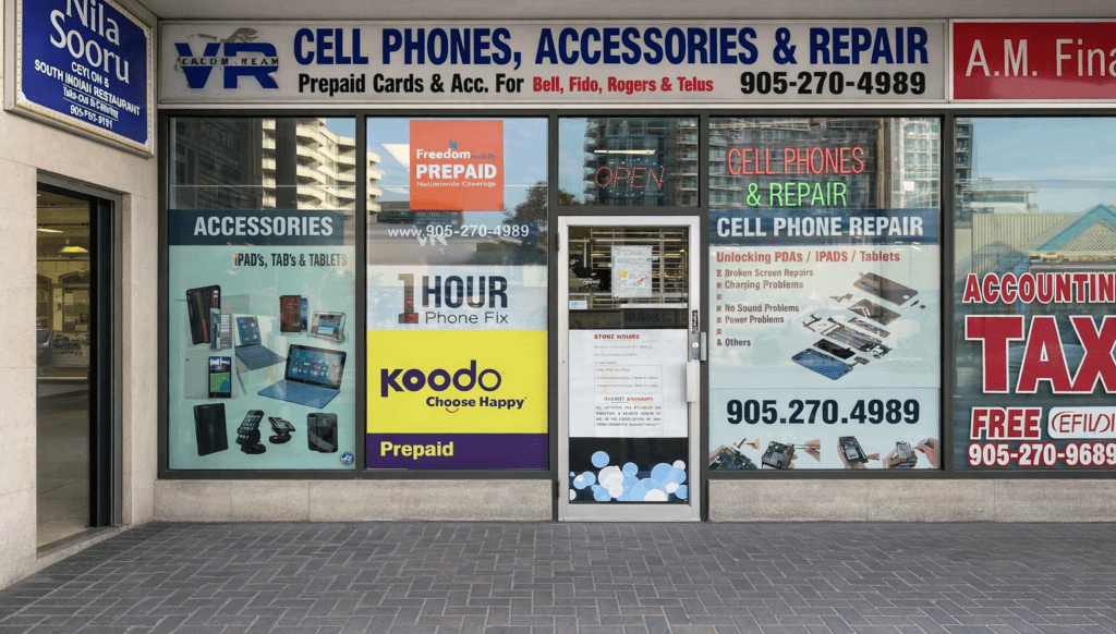 Vrcom Help Inc. store front